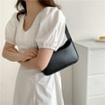 thumbnail image 4 of Women Shoulder Bags PU Hobo Tote Handbag Underarm Bag with Zipper Closure(White), 4 of 8