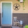 thumbnail image 4 of BestGiftEver Metal 24" Circle - Texas 1836 Wall Hanging Decoration Plaque, 4 of 9