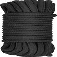 thumbnail image 1 of MesaSe Soft Rope Cord Casewin 2Pack Soft Cotton Rope 10 M/33 Feet 8 MM All Purpose Cotton Rope Craft Rope (Red/Black), 1 of 9
