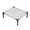 A003- Light Gray, variant on Elevated Dog Bed for Medium Dogs Cooling Breathable Mesh Raised Pet Cot with Sturdy Metal Frame for Indoor Outdoor Use 36 X 30 Inch Black