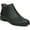 Black, variant on DR SCHOLLS Womens Brown Lug Sole Stretch Real Cute Slip On Booties 6 M