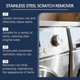 thumbnail image 4 of Stainless Steel Scratch Remover Kit, 100g All-Purpose Restorer Rust Remover, Polishing Deep Repair for Cookware, Refrigerators, Countertop, Appliances (1pcs), 4 of 8