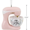 thumbnail image 3 of wqlpp-Life is What You Bake It Mixeur sur Socle Rose Ornement de Noël, 3 of 4