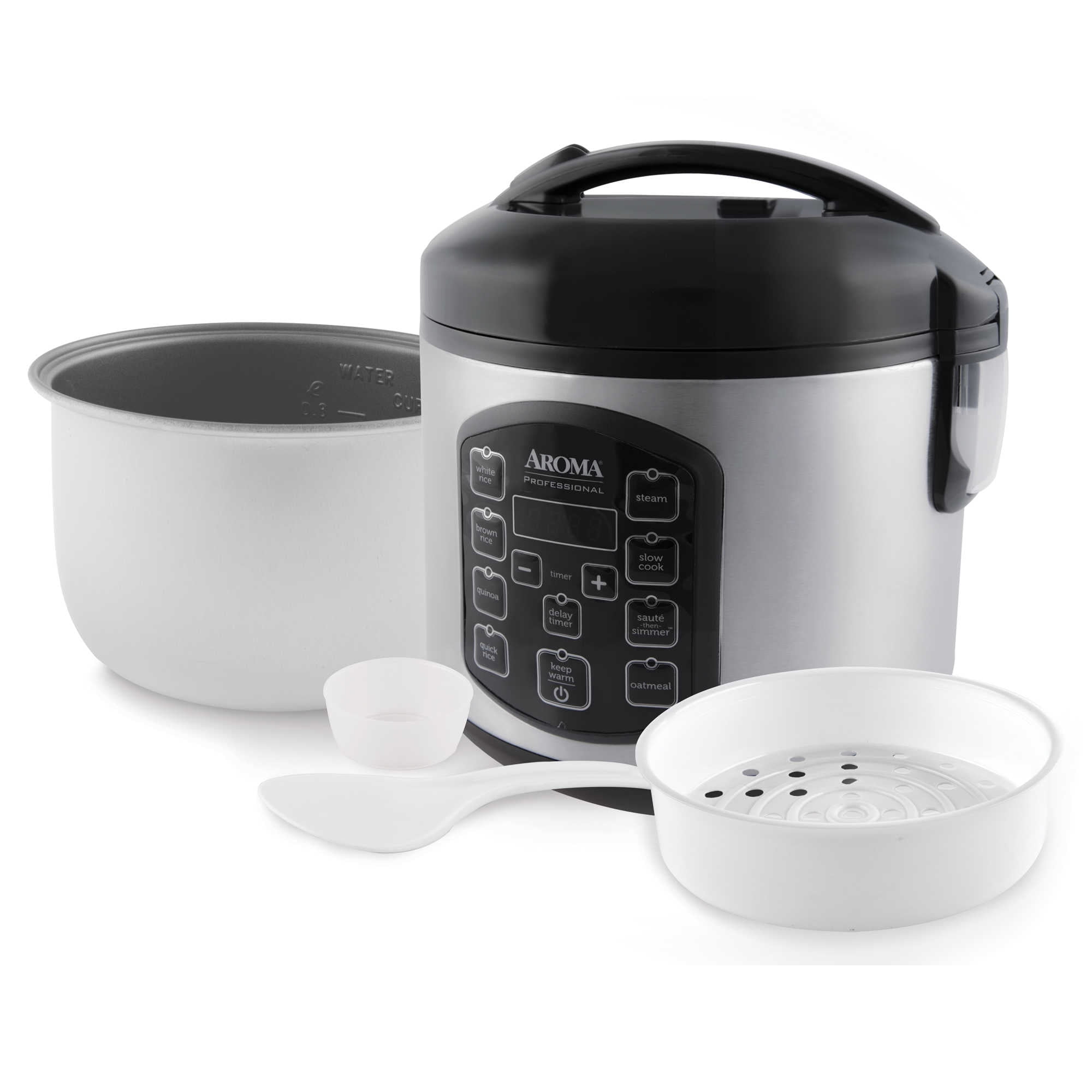 AROMA® 8-Cup (Cooked) / 2Qt. Digital Rice & Grain Multicooker [ARC
