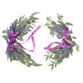 thumbnail image 2 of Fake Lavender Arch Flower for Decoration 2Pcs Artificial Wedding Props, 2 of 4