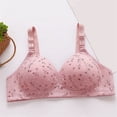 thumbnail image 6 of Gymayou Full Coverage Cotton Wireless Bra for Older Ladies No Underwire Comfort Support Bra Breathable Side Shaping Bras Black L, 6 of 9