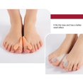 thumbnail image 4 of Washranp 1Pair Silicon Toe Corrector,Anti-pain Ergonomic Breathable Fix Hallux Valgus Straightener Toe Spreader Adult Supply, 4 of 6