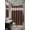 Brown, variant on Gorgeous Home Linen 15pc Square Design Mosaic Brown Bathroom Set Banded Rubber Backing 2 Rug Bath Mats With Fabric Shower Curtain with Hooks