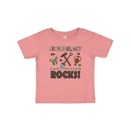 

Inktastic Archaeology Rocks Archaeologist Gift Gift Baby Boy or Baby Girl T-Shirt