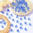 thumbnail image 4 of Transparent Acrylic Beads Lantern Royal Blue 8.5x10x9.5mm Hole: 1.5mm about 1290pcs/500g, 4 of 5