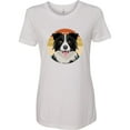 thumbnail image 3 of Inktastic Border Collie Cute Dog Women's T-Shirt, 3 of 5