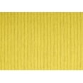 thumbnail image 1 of Ahgly Company Machine Washable Indoor Rectangle Solid Yellow Modern Area Rugs, 2' x 5', 1 of 4