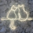 thumbnail image 4 of Glowneon Two Cat Neon Signs, Cute Cat LED Light, Cat Lover Room Decor, 4 of 4