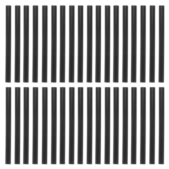 Milisten 50pcs Decorating Glue Sticks EVA Material Black for Crafters