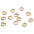 thumbnail image 1 of 500Pcs Stainless Steel Jump Rings 20 Gauge 5mm Rings 18K Gold Plated Connector Rings for Jewelry Making Connectors Jewelry Finding, 1 of 2