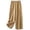 *Coffee, variant on Women's Cotton-Linen Wide Leg Pants , Casual Loose Trousers For Women,Ladies' Elastic Waist Palazzo Pants with Pockets,Navy,M-3XL