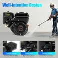 thumbnail image 5 of 212CC 7.5HP 4-Stroke Gasoline Engine, 3600 RPM Horizontal Shaft Motor for Kart, Water Pump, Generator, Agricultural & Construction Equipment, 5 of 11