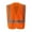 Orange, variant on 2W International EN520C-2 Class 2 High-Viz Economy Vest, Lime - One Size Fits All