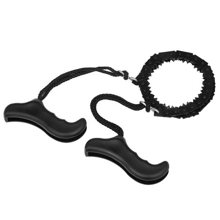 

Folding Chain Saw Jagged Chainsaw Manual Steel Wire Saw Hand Camping Hiking Emergency Survival Tool