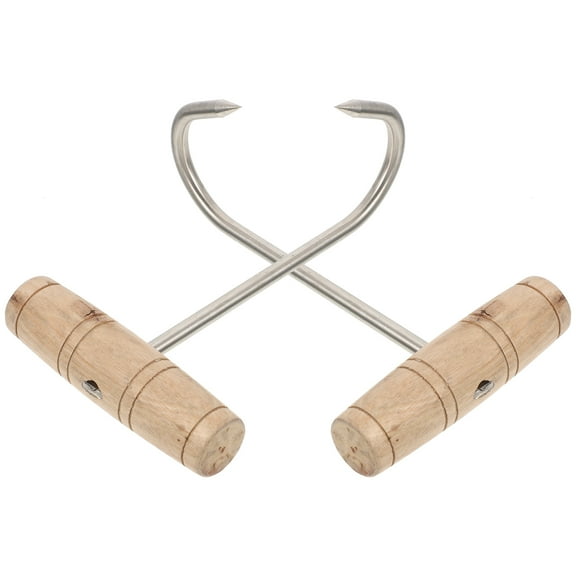 unbranded  2 Pcs Grilling Tenderizer Butcher Hook Meat Boning Hanging