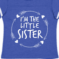 thumbnail image 4 of Inktastic I'm the Little Sister Girls Toddler T-Shirt, 4 of 5
