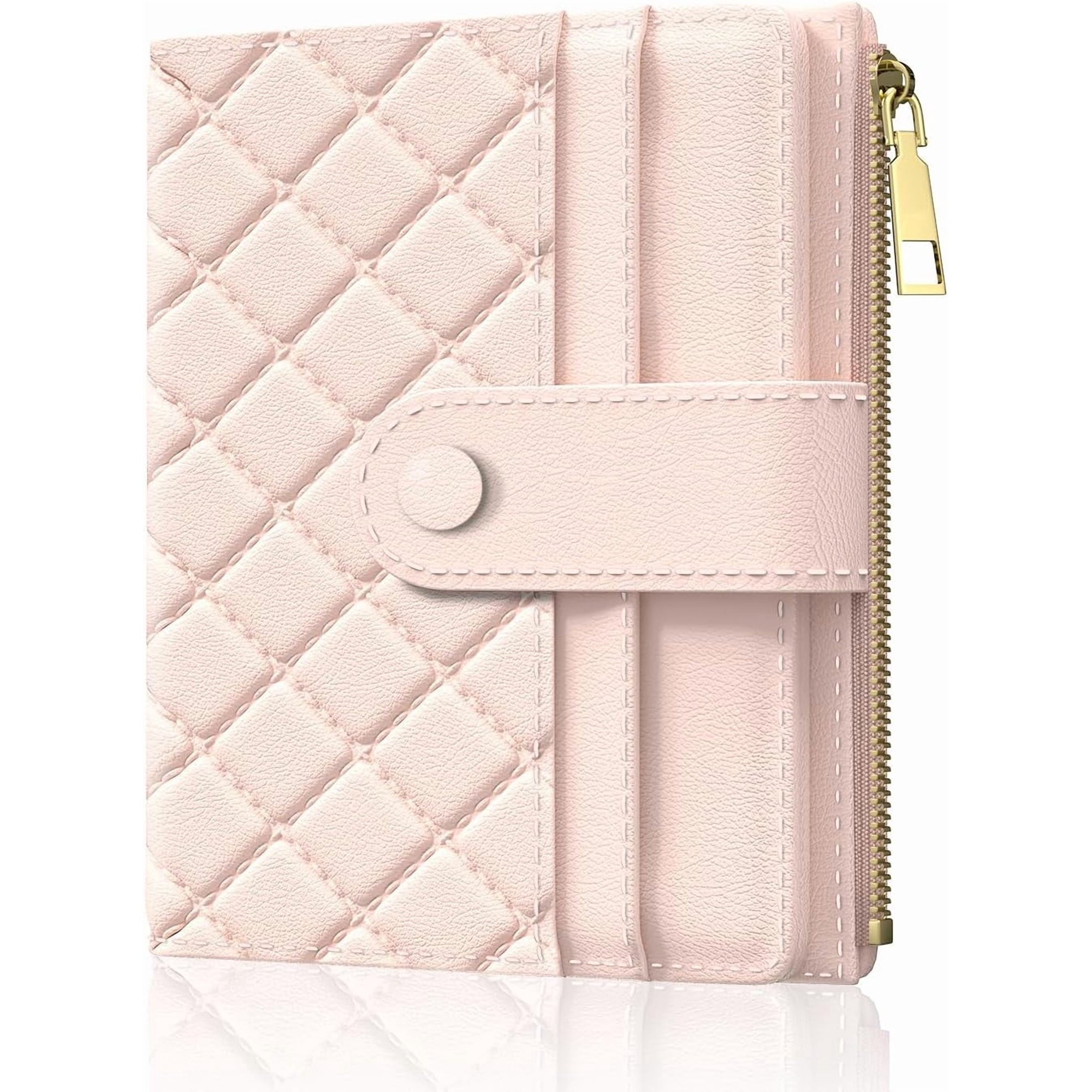 Women s Slim RFID Leather Wallet Small Purse Compact Wallet for Women