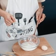 thumbnail image 2 of ReaNea Rose Gold Dough Whisk, Sturdy Football Shape Stainless Steel Flat Whisks for Cooking and Baking, Easy to Clean, 2 of 6