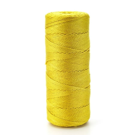 UPC: 0764083138226 | Mutual Industries Nylon Twine 550 ft. Yellow (14661-138-550)
