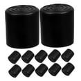 thumbnail image 6 of OUNONA 20pcs Round Non Slip Furniture Feet Covers PVC Chair Leg Floor Protectors for Hardwood Floor 22mm, 6 of 8