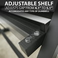 thumbnail image 4 of Synergee 3-Tier Dumbbell Rack Multilevel Weight Storage Organizer for Home - Large, 4 of 7