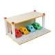 thumbnail image 4 of Estacionamiento de madera con juguetes para desarrollar automóviles, juego de garaje con autos de juguete para niños y niñas, 4 of 9