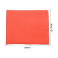 thumbnail image 2 of Uxcell Elastic Cuffs Ribbed Trims Cotton Fabric Knit Rib Stretch Tape Cuff Sleeve Waistband for Sewing Orange 4" x 3.5", 2 of 5
