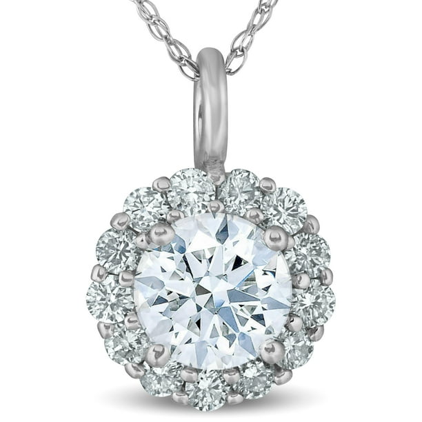 Womens diamond pendants Clearance