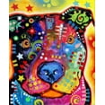thumbnail image 2 of Dean Russo Collection 12x14 Black Ornate Wood Framed with Double Matting Museum Art Print Titled - Dino, 2 of 4