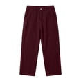 thumbnail image 5 of Rvwovn Men's Corduroy Cargo Pants Relaxed Fit Straight Leg Work Pants with Multi Pockets Casual Wear, 5 of 6