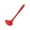 Red, variant on TRIEIY Soup Ladle Small Integrated Silicone Soup Spoon Black Kitchen Gadgets Clearance