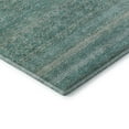 thumbnail image 3 of Addison Rugs Mayfield Premium Machine Washable Transitional Stripes Teal Rectangle Rug, 10' x 14', 3 of 6