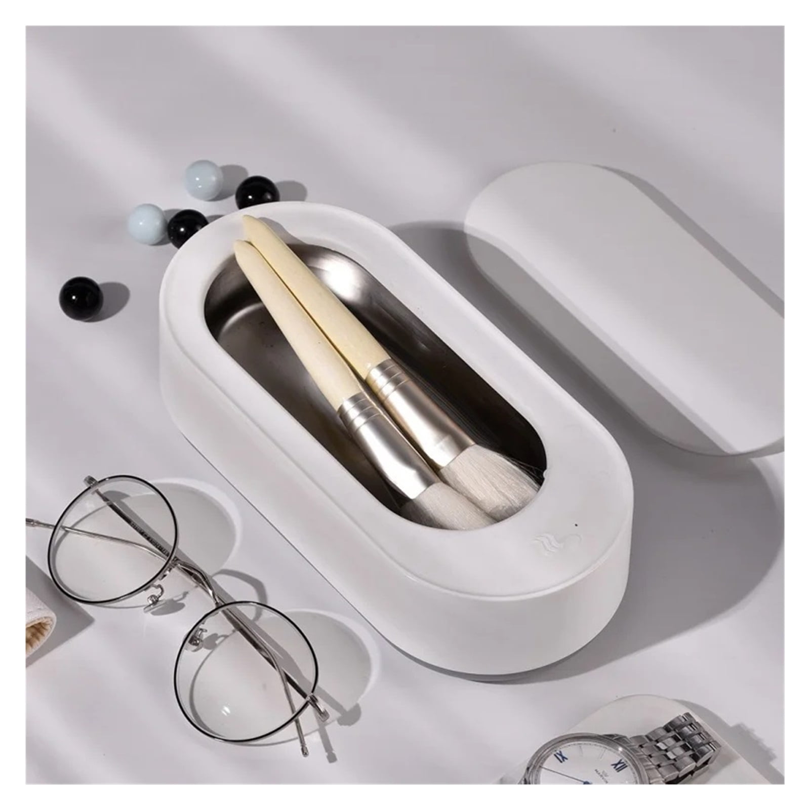 Portable Ultrasonic Cleaner Cleaning Machine for Jewelry Glasses Watch Makeup Eggs Cleaning