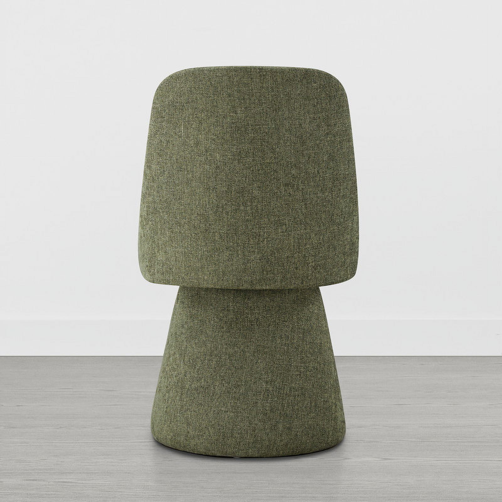 CHITA Upholstered Swivel Dining Chair