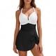 thumbnail image 2 of Vestido de Verano de las Mujeres Traje de Baño Abdomen Suavizado Vestido de Baño Ruched 2026, 2 of 9