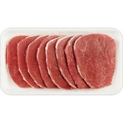 Beef Eye Round Steak Thin, 0.56 - 1.75 lb Tray