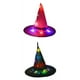 thumbnail image 1 of 2 Paquetes de Sombreros de Halloween para Colgar Libre Decoración Fiestas Disfraz perfecl sombrero de bruja iluminado, 1 of 8