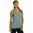thumbnail image 2 of Everyday Yoga Motion Solid Racer Back Layering Tank, Scoop Neck, Sleeveless, Casual (Women’s), 2 of 4