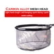 thumbnail image 5 of Wosthever Dipnet de carbono aterrizaje pesca Brail Dia 30cm bolsa de cuerda ultraligera cabeza Diddle malla plegable mano red de aterrizaje Pescar Negro, 5 of 6