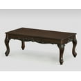 thumbnail image 2 of Roundhill Furniture Hernen Carved Polyester Wood Frame 5-Piece Living Room Set, Gray, 2 of 9