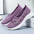 thumbnail image 6 of ibiyuan Orthopedic Dress Shoes for Women Adjustable Upper Women's Walking Shoes Mesh Knitted Non- Sole Platform Sneakers Breathable Hands-Free Mary Jane Shoes Foam Shoes, 6 of 8