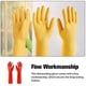 thumbnail image 2 of Toystoory 2 guantes de goma para cocina, herramienta de jardinería, mano de obra exquisita, impermeable, sin fugas, accesorios para el hogar Suministros de limpieza para el hogar Rojo METRO, 2 of 6