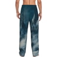 thumbnail image 3 of Daiia Mysterious Moonlit Mountains Men's Sleep Pant with Pockets and Drawstring,Pajama Pants-X-Large, 3 of 9