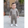 thumbnail image 4 of Cjfdfy Newborn Baby Boy Fall Outfit Mommy's Bestie Printed Long Sleeve Jumpsuit Baby Take Home Outfit Infant Cute Coming Home Clothes 0-18M, 4 of 9