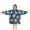 Colorful Halloween Pumpkins, variant on Colorful Halloween Pumpkins Pattern Blanket Hoodies for Kids 6-13YR Oversize Wearable Blanket Hoodies for Boys Girls Teens